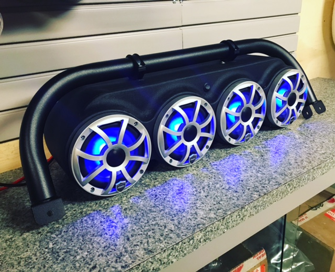All In One 4 Speaker Sound System Offroad Sound Systems