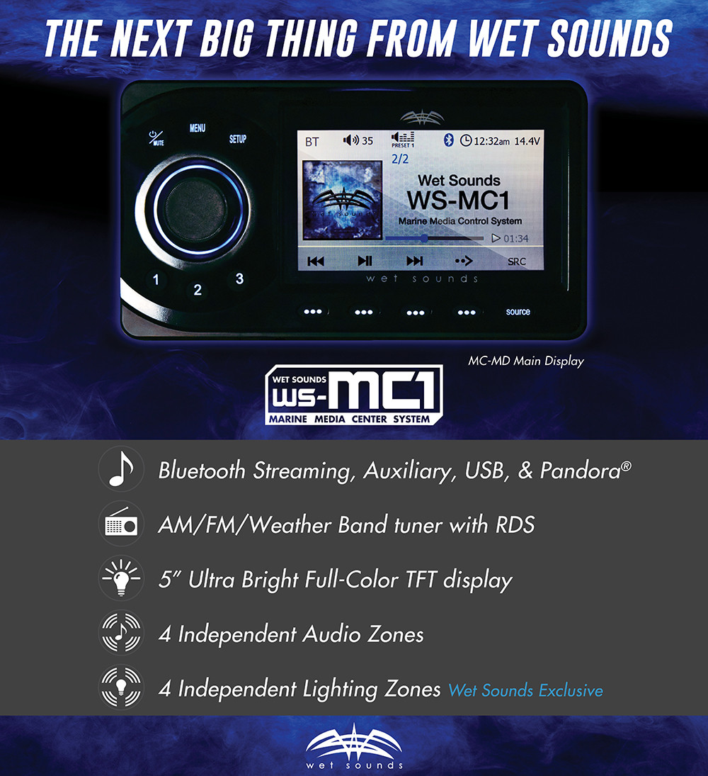 Wet Sounds Marine Media Center System