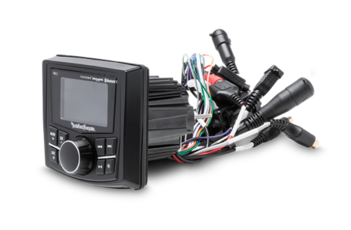 Rockford Fosgate PMX-3 Compact Digital Media Receiver w/ 2.7" Display 