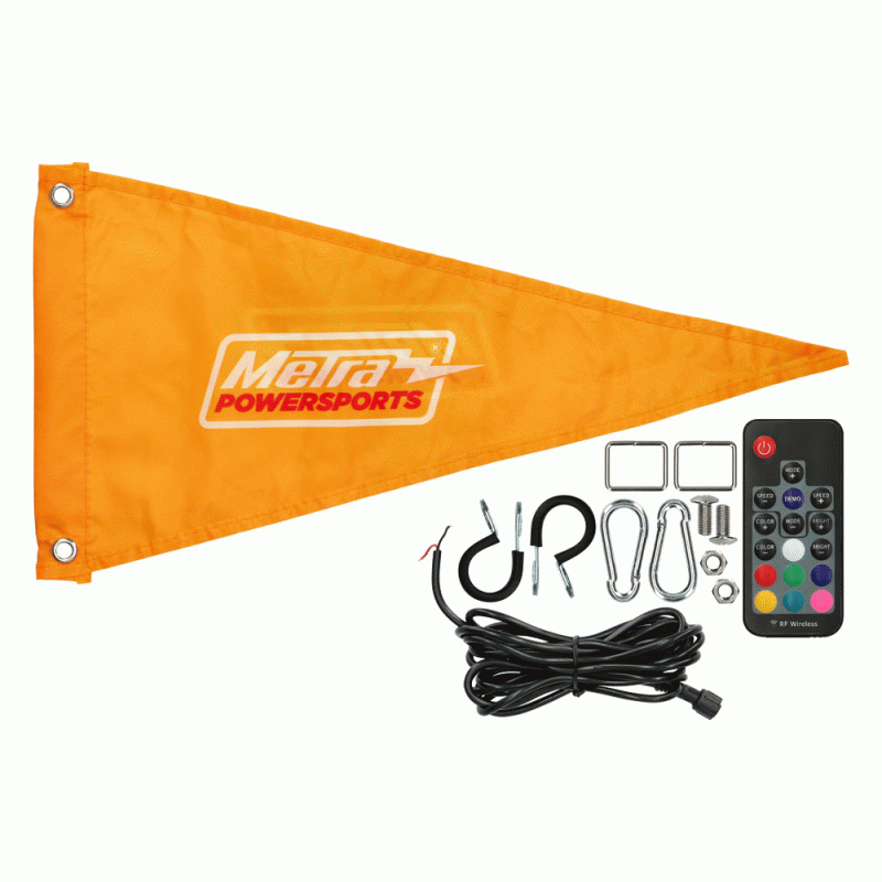 Fiber Optic RGB Whip Light 4 ft