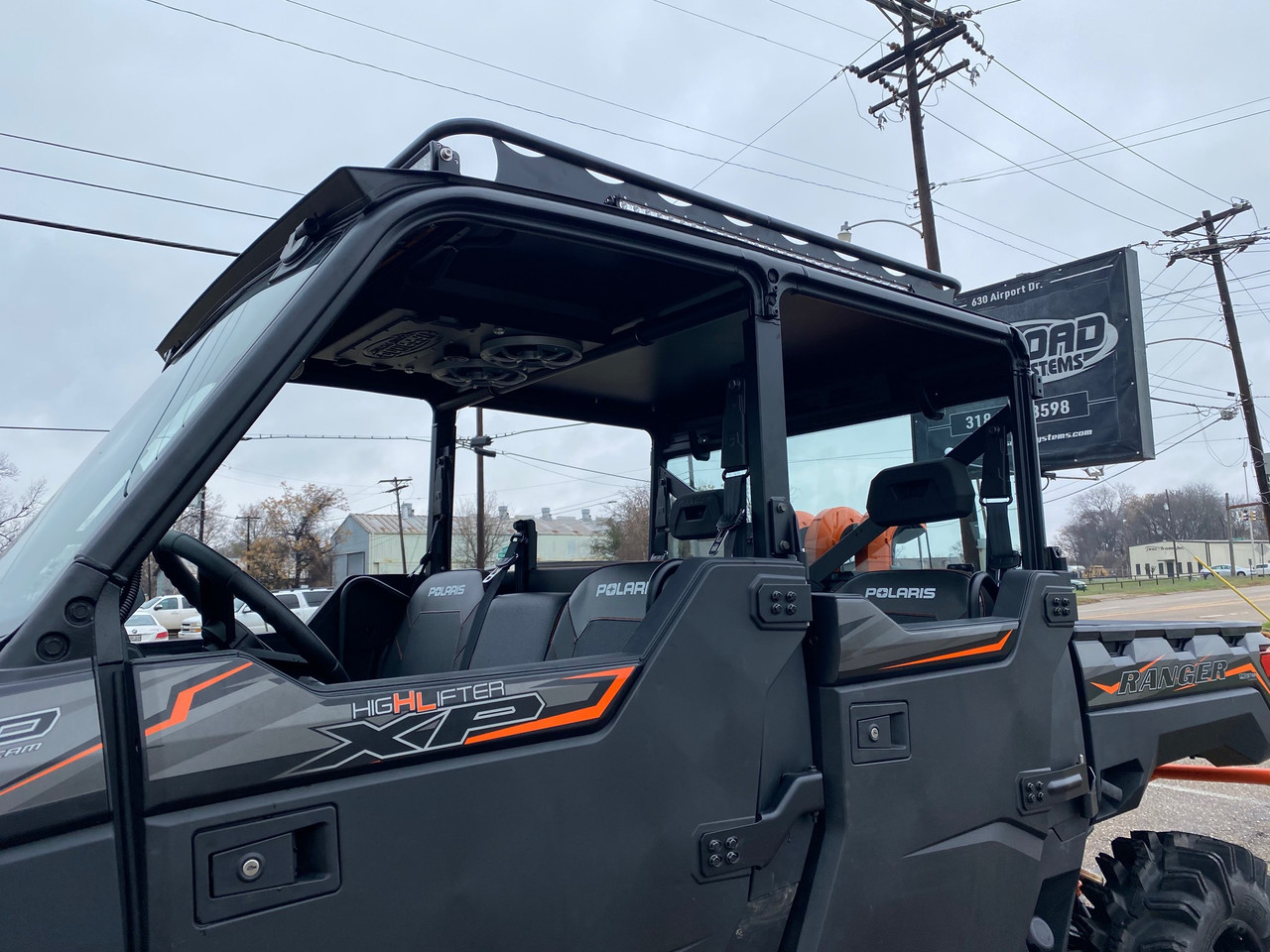 Polaris Ranger Crew 900/1000 Fully Loaded Roof Option 2 (6 speaker)