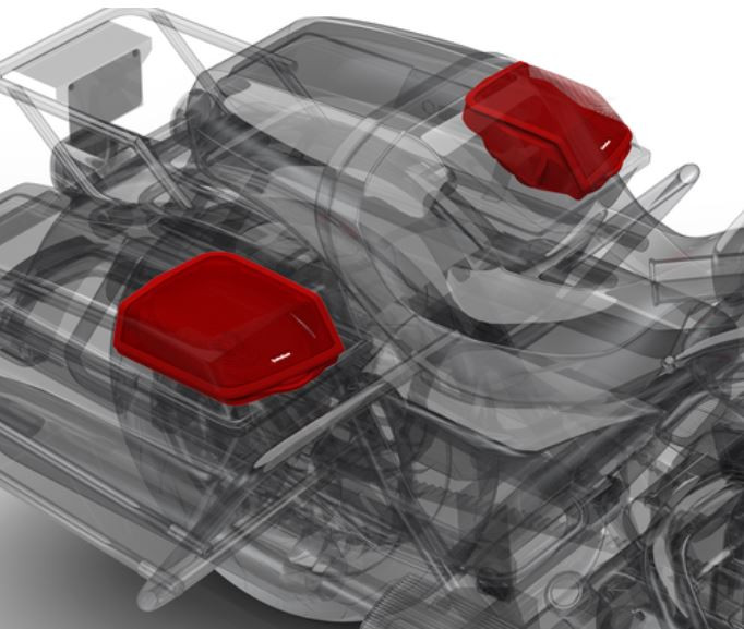 Power Harley-Davidson® Saddlebag Audio Kit (1998-2013)