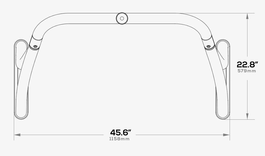 Ski Tow Bar for Pontoon Boat
