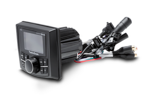 Rockford Fosgate PMX-2 Punch Marine Compact AM/FM/WB Digital Media Receiver 2.7" Display