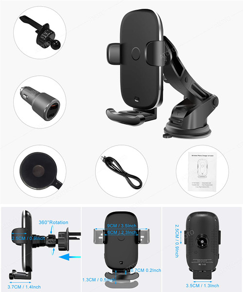 Wireless Phone Charger & Holder