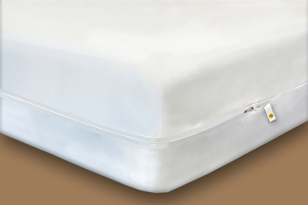 Mattress Safe Stretch Knit Box Spring Encasement - Bed Bug Certified, Allergy, and Waterproof protection for your box spring.