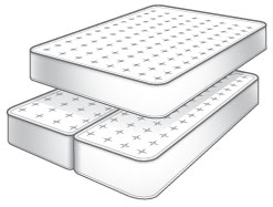 King Split Box Spring