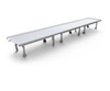 Active Aqua Infinity Tray 4ft wide System (white)