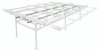 Fast Fit Rolling Bench Tray Stand 4 ft x 8 ft