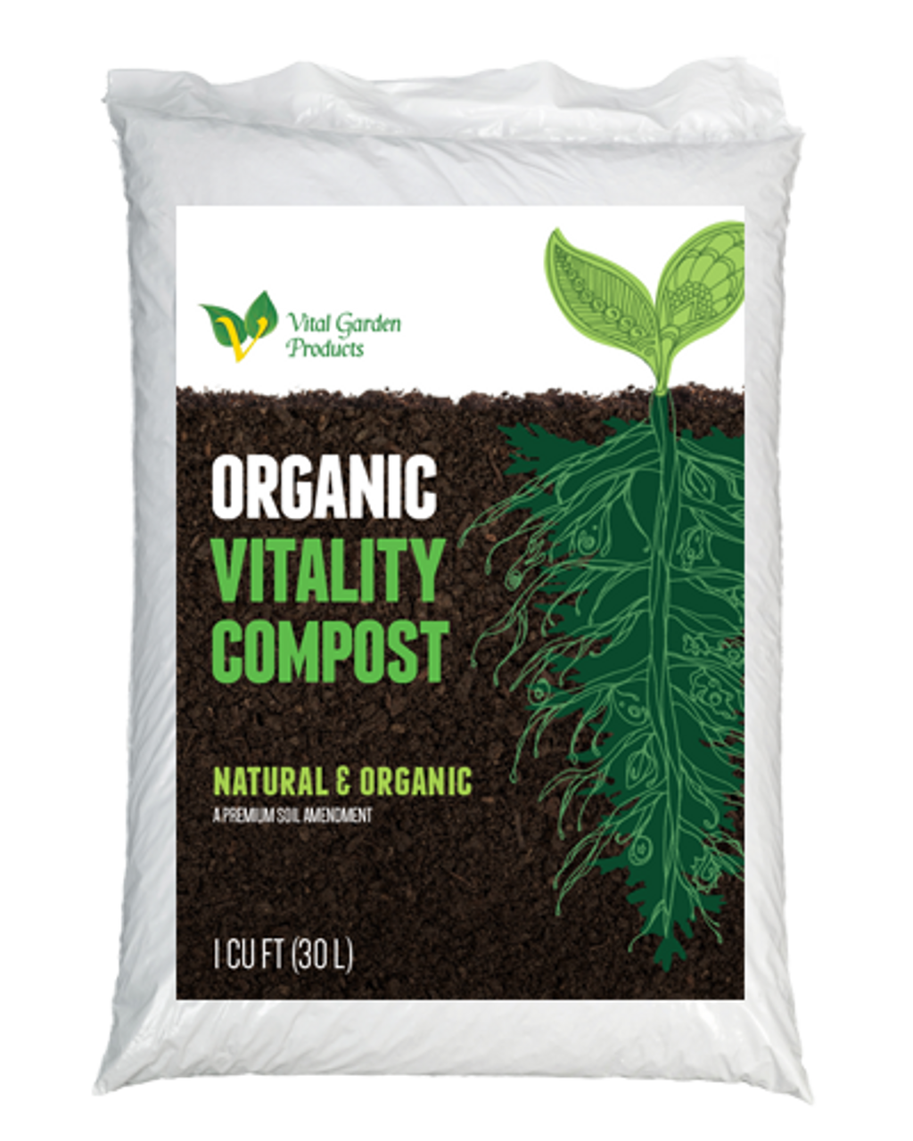 Organic Vitality Compost 1 cf   *In Store Pick Up Only