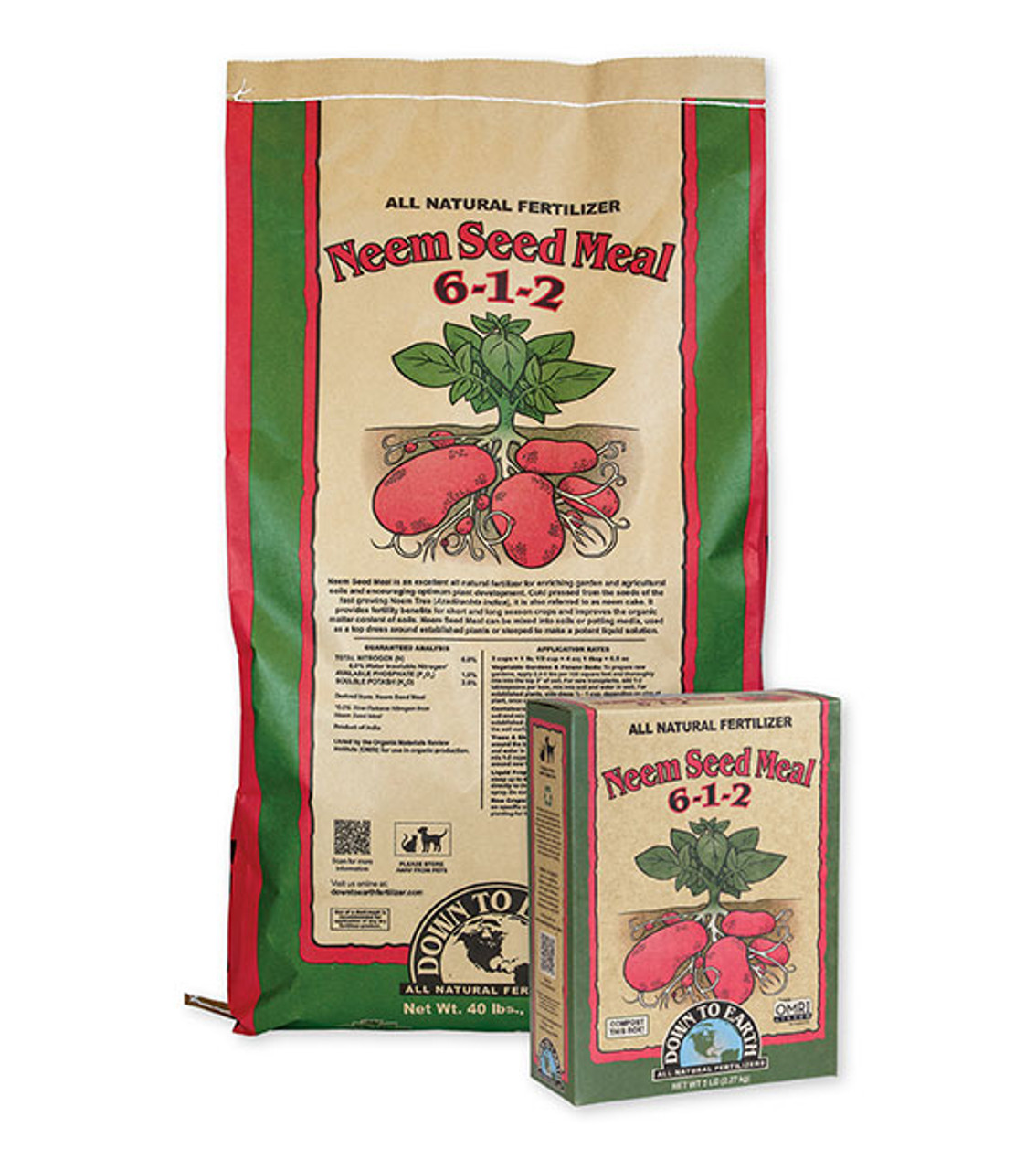 Down to Earth Neem Seed Meal (6-1-2)
