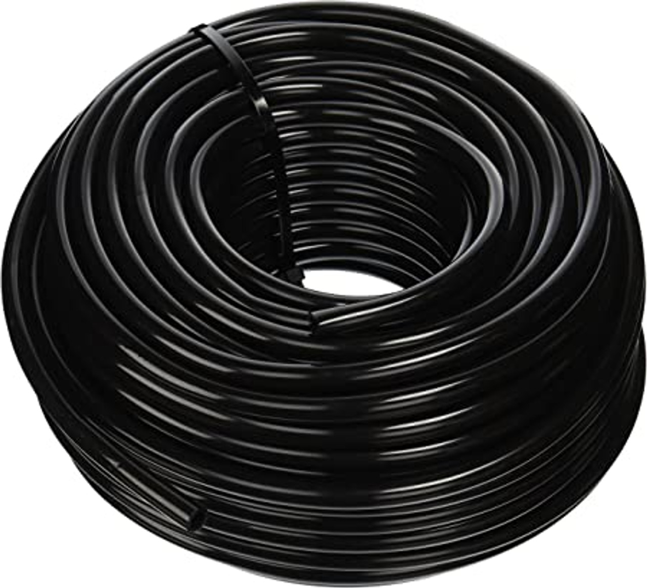 BLACK VINYL TUBING 3/4” x 100 Ft , SOFT - 100 FT. ROLL