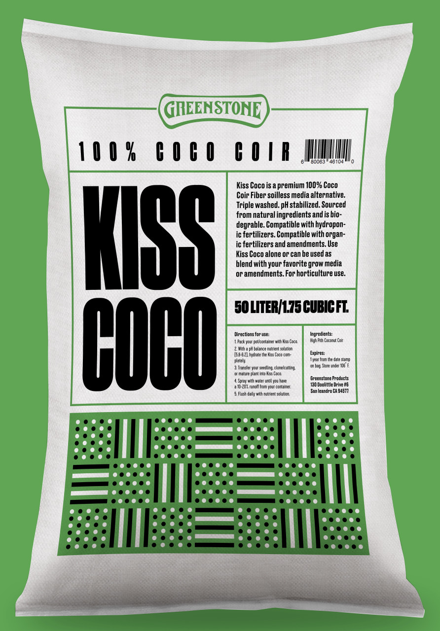 Greenstone Kiss 100 % Coco *In Store Pick Up Only * 3 Times Rinse