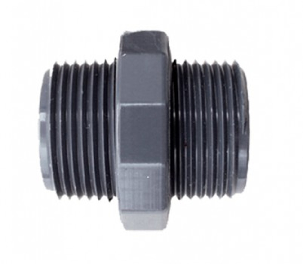 PVC Manifold Nipple (MPT x MPT) 