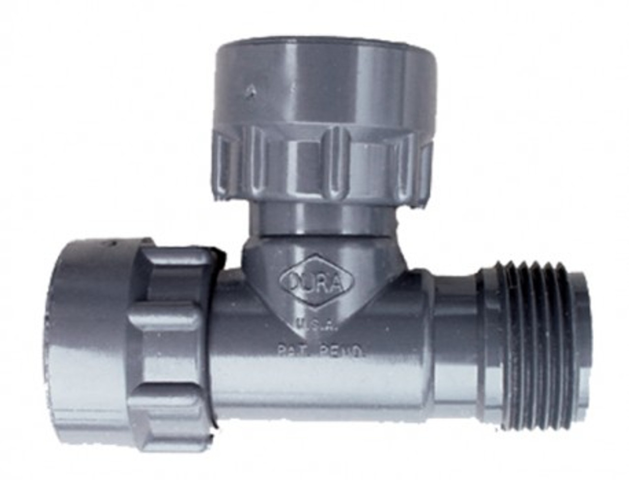 PVC Manifold Male adapter Tee 1"  (MPT x FPT) SCH 80