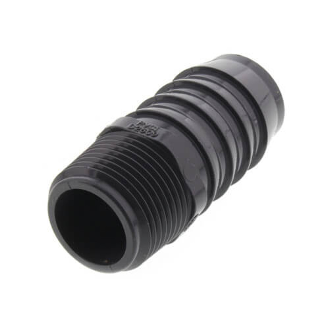 PVC 1" Barbed Male Adapter  (Barbed x MPT) SCH 80