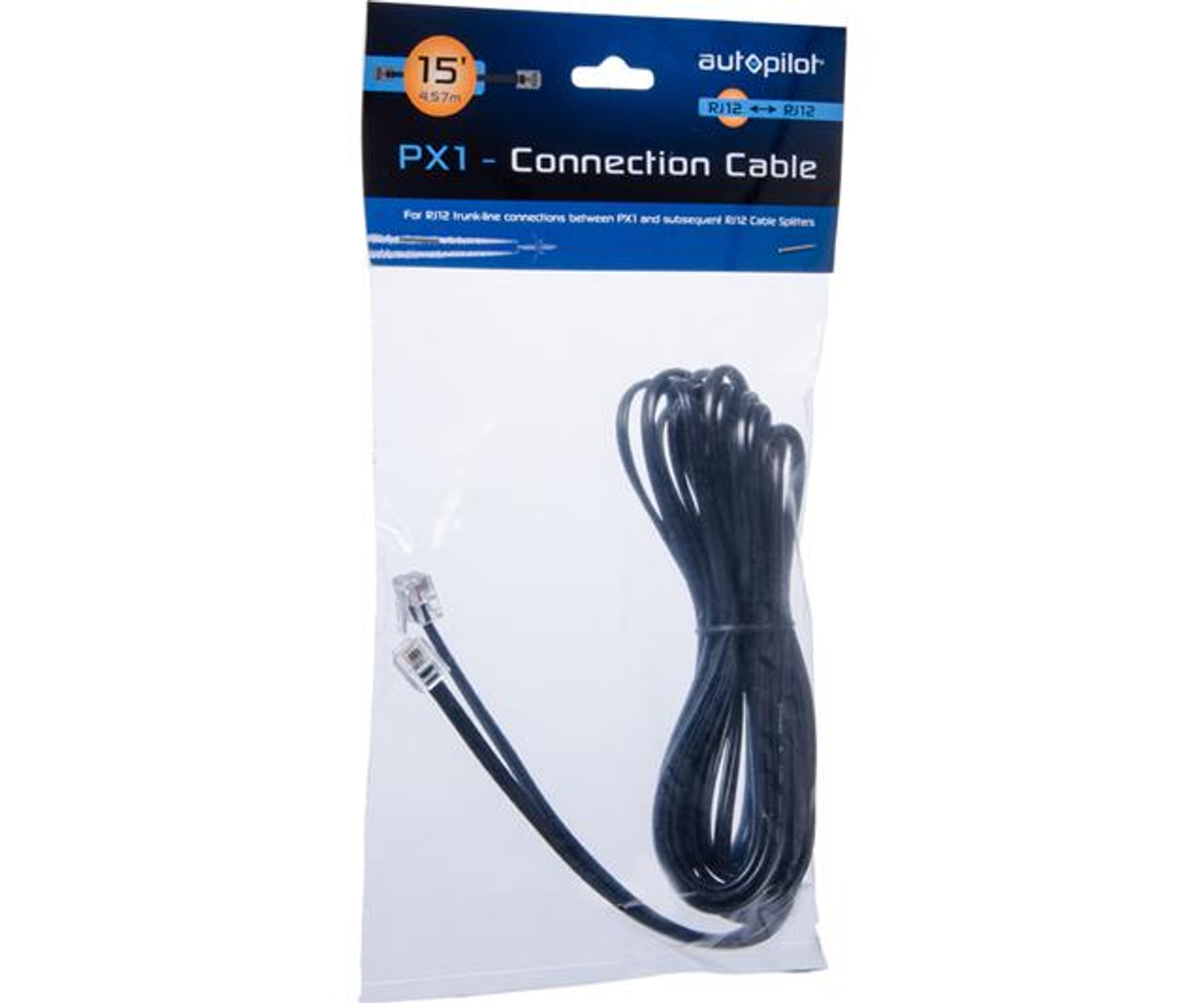 PX1 connection cable RJ12 to RJ12 15'