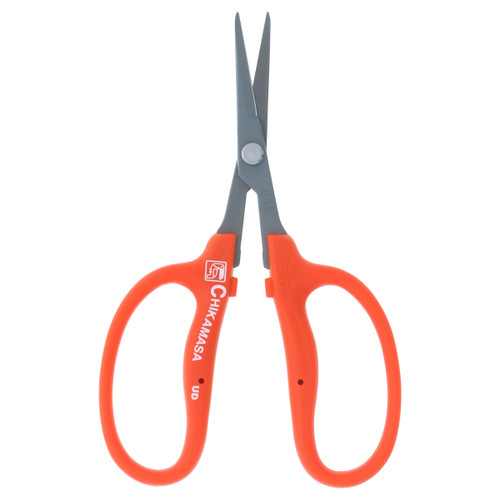 Scissor Chikamasa B-500SF STRAIGHT RED Florine Coating