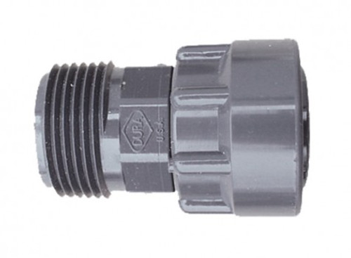 PVC Manifold Barbed Male Adapter 1"  (MPT x FPT) SCH 80