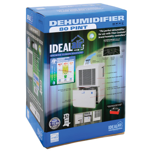 Ideal Air Dehumidifier 50-80 pint 700828