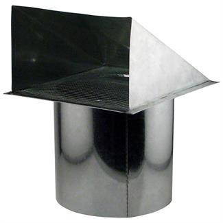 Wall Vent 10" Screened