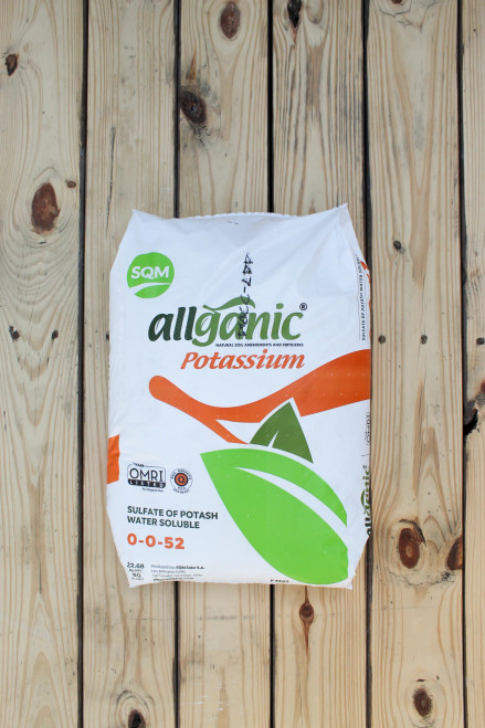 Allganic Potassium Sulfate 0-0-52 50lb *pickup in store only