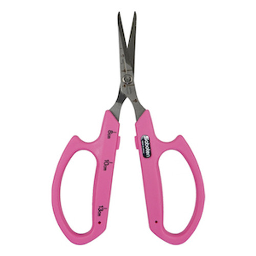 Saboten Stainless Steel Straight Blade Trimming Scissors - Pink 