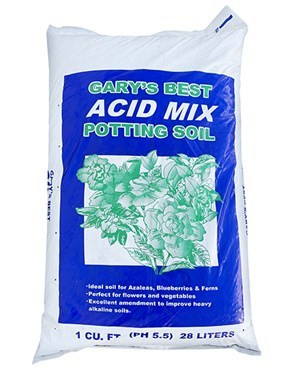 Gary's Best Acid Mix Potting Soil - 1cu ft Bag for Acid-Loving Plants |  Ideal for Azaleas, Blueberries, and Hydrangeas | Peat Moss & Pumice Blend |  pH 5.5 (**In Store Pick