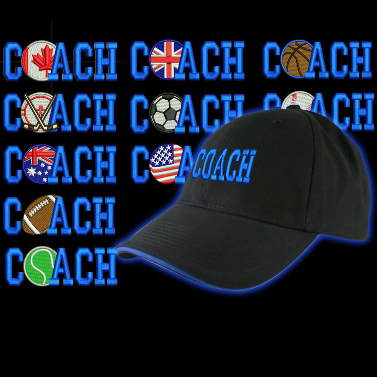 If you have selected the option for a name on the left side and/or for a text on the back of this hat; enter your information here. Please double check your spelling.