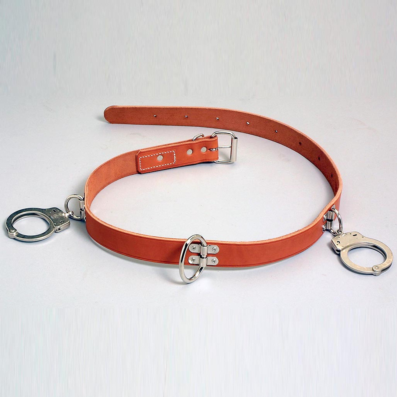 Ripp Restraints Model TB600 Transport Belt with S&W Handcuffs at Sides