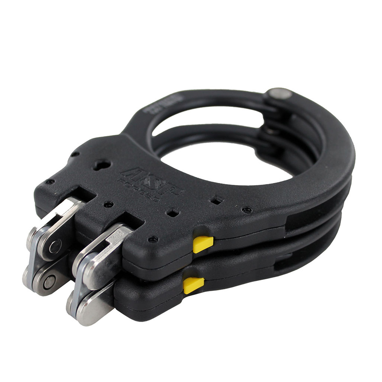 ASP Ultra Plus Aluminum Hinged Handcuffs with Keyless Double Lock 56071