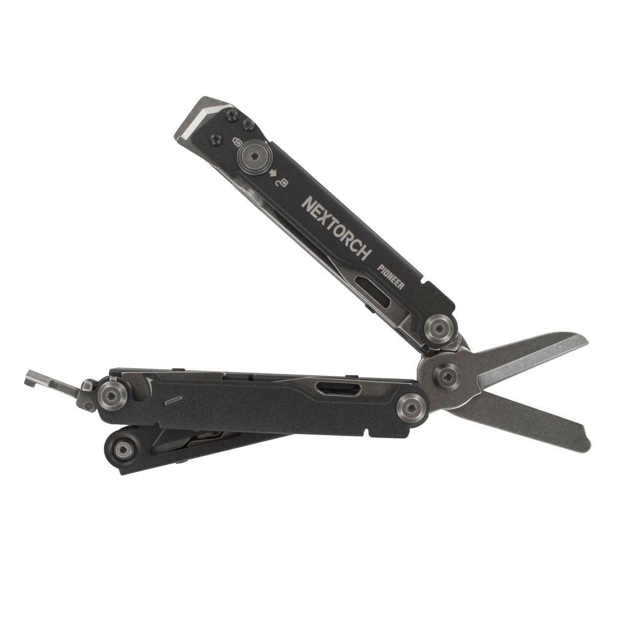 Nextorch Pioneer Multitool - Handcuff Key, Medical Shears