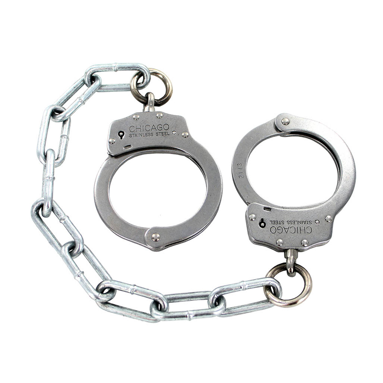 Chicago Model X55 Long Chain Handcuffs