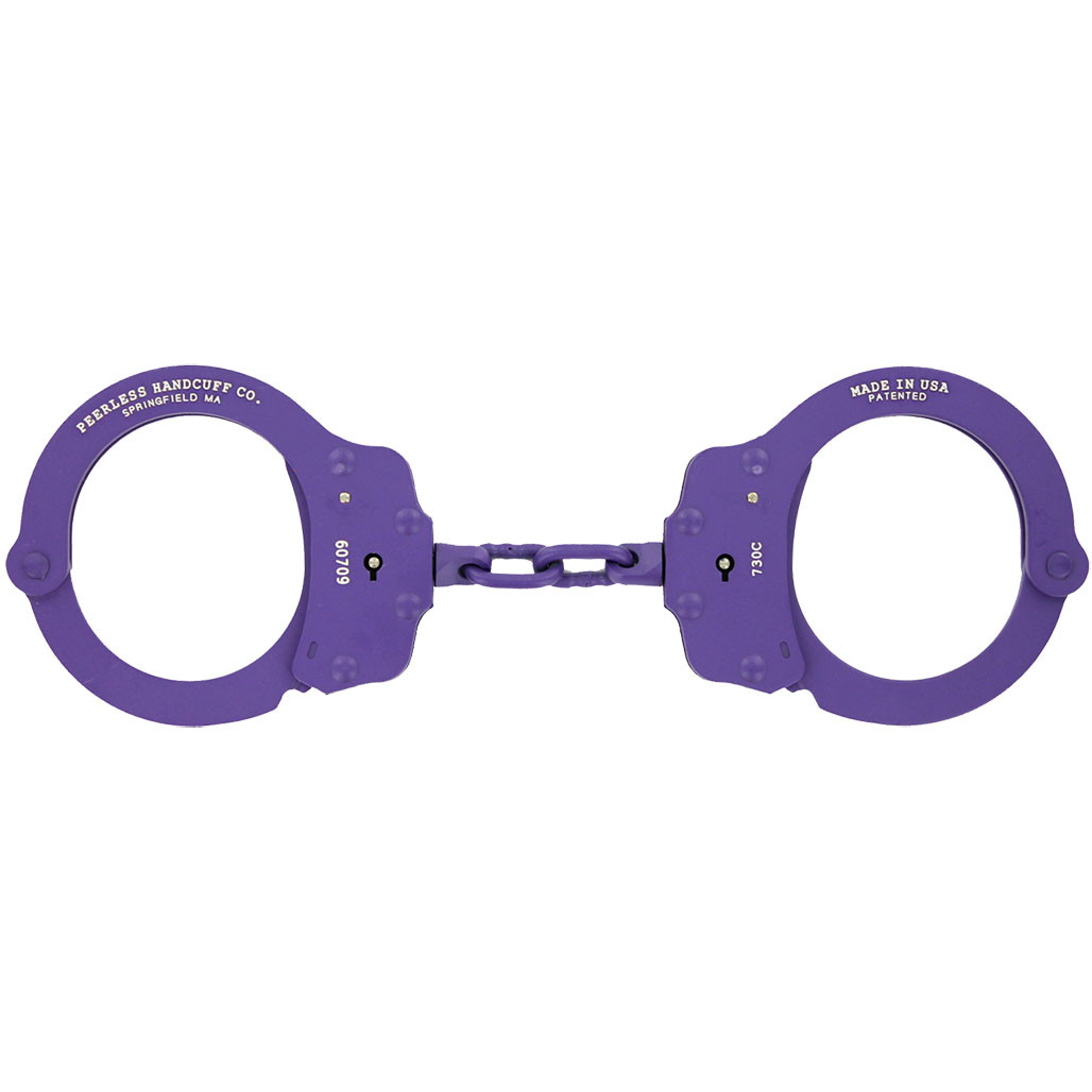 Peerless Model 730 Superlite Colored Aluminum Handcuffs