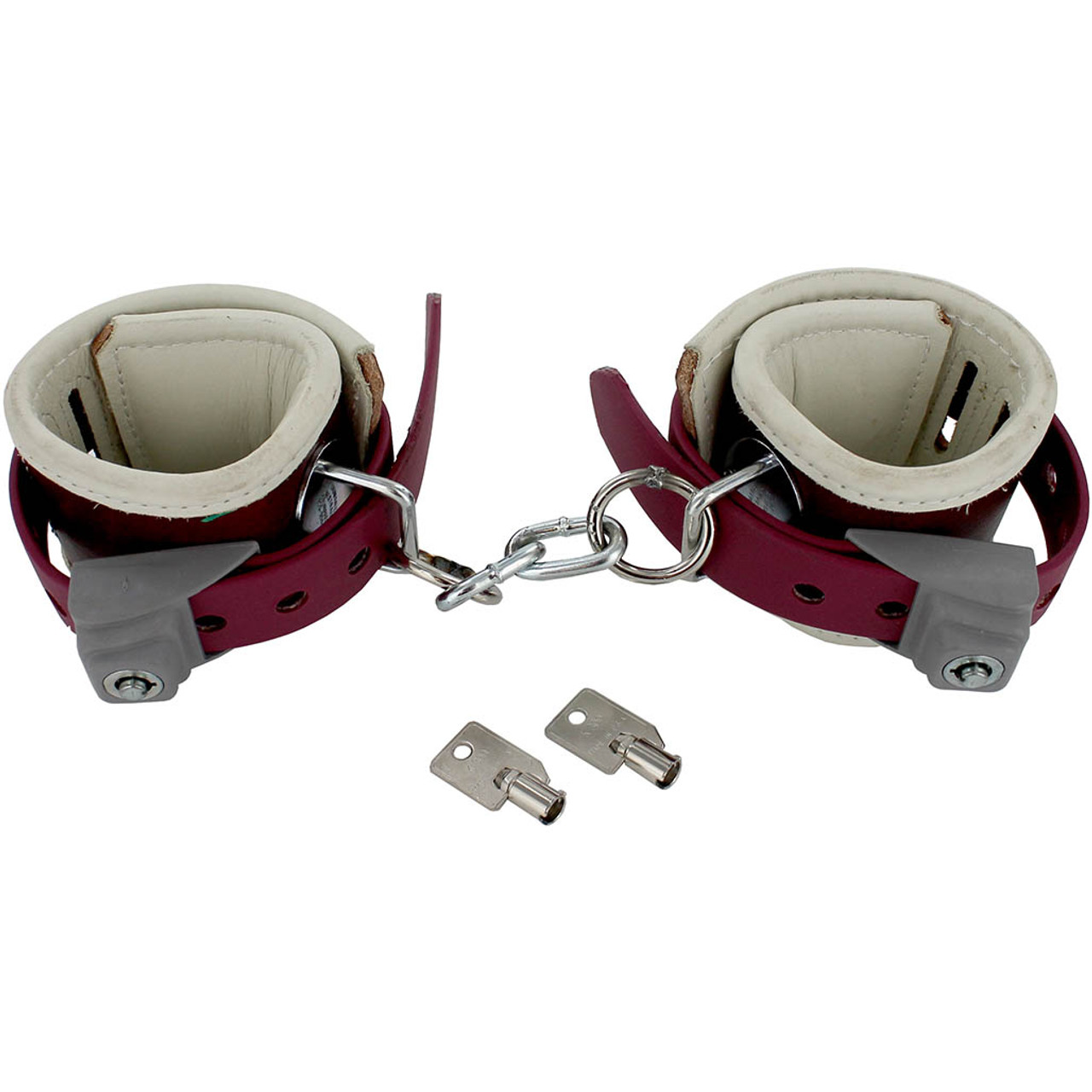 Humane Restraint WAL-501-HC Foam Padded Leather Handcuffs