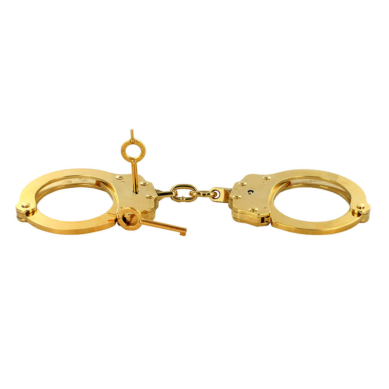 Gold Peerless Handcuffs