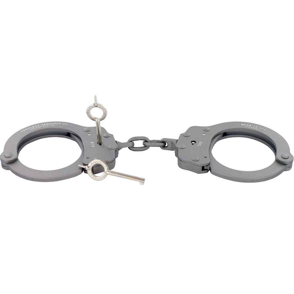 Peerless Model 730C Superlite Aluminum Gray Handcuffs