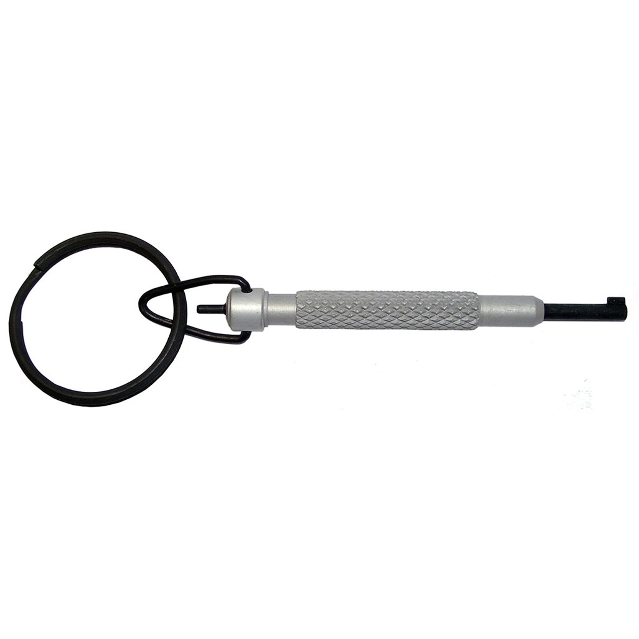 WAWAK Key Fob w/ Split Ring Bag Hardware - 1 - 10/Pack - Nickel