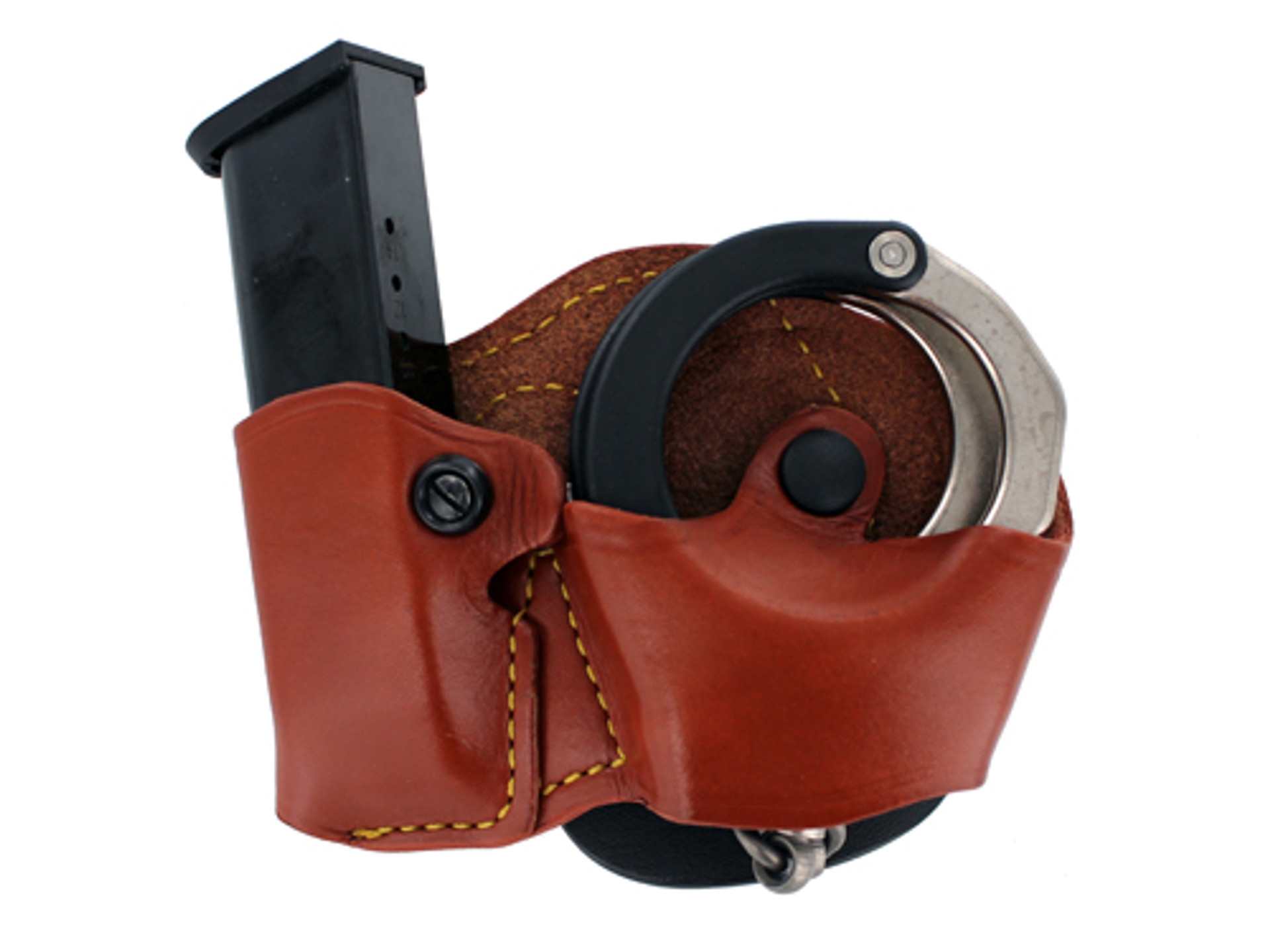 Gould & Goodrich Paddle Handcuff & Mag Case Combo