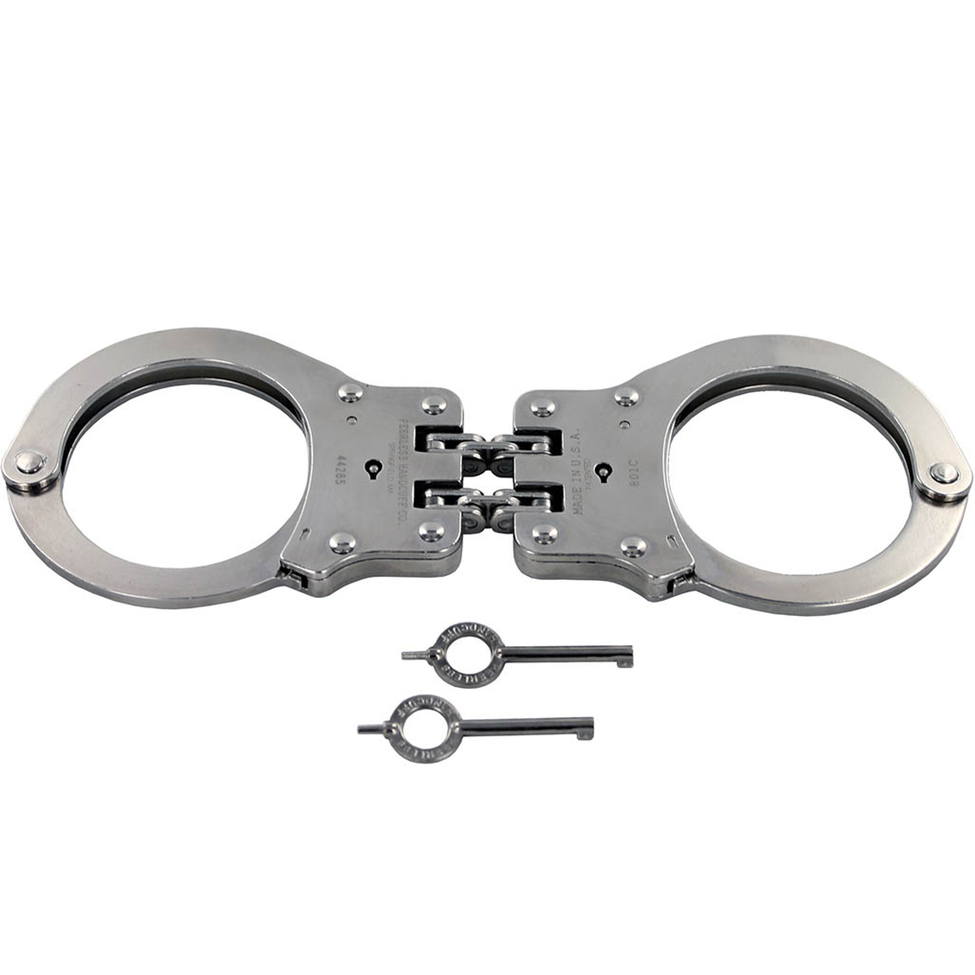 Peerless Handcuff Company Hinged Handcuffs