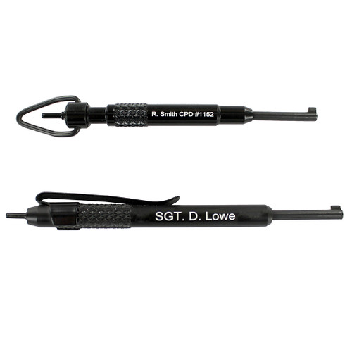 Engraved Handcuff Keys