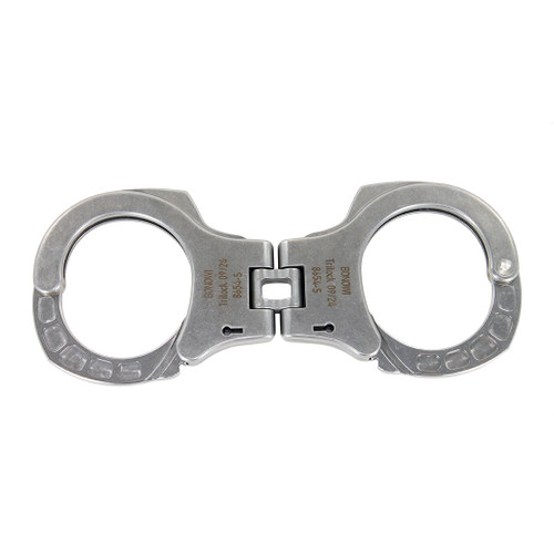 【美品】CHAIN AND HANDCUFF BACK-FRONT SHIRT Smith and Wesson Blued Chain Handcuff