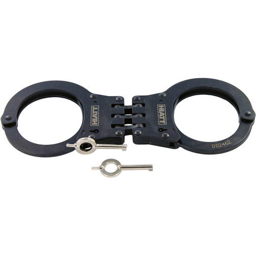 Hiatt Model 2075 Triple Hinged Black Handcuffs