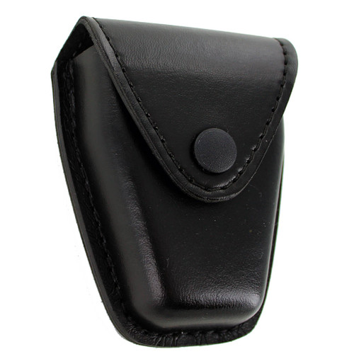 Safariland Black Plain Chrome Snap Top Flap Chain Handcuff Pouch 190-2-2 for sale online 