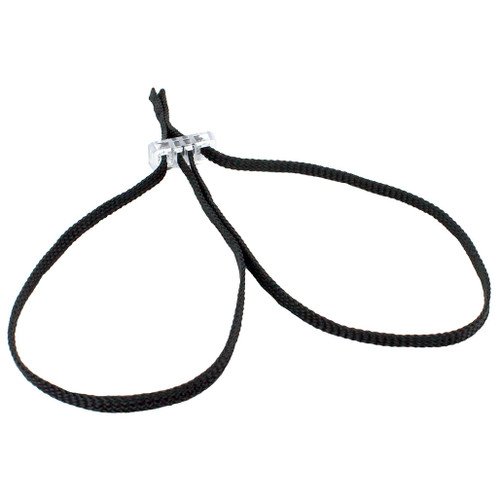 Tuff-Tie Disposable Hand Restraints (Single Unit) Black
