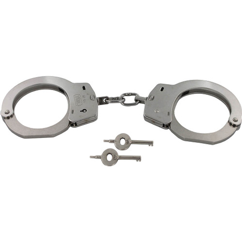 Yuil Model M-01 Stainless Steel Handcuffs