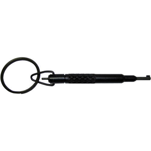 Zak Tool #10 Round Swivel Nickel Handcuff Key