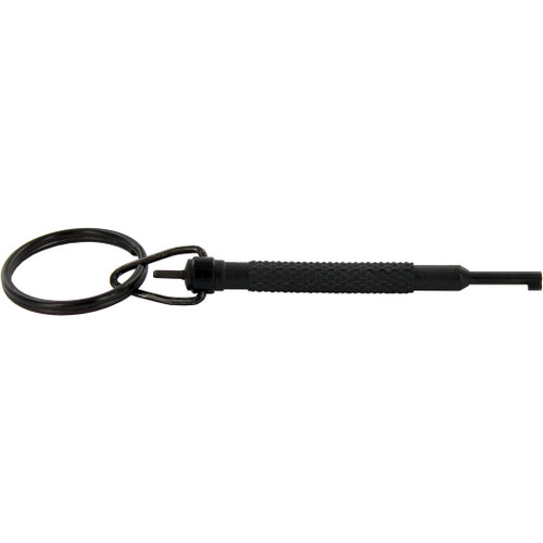 Zak Tool #10 Round Swivel Nickel Handcuff Key