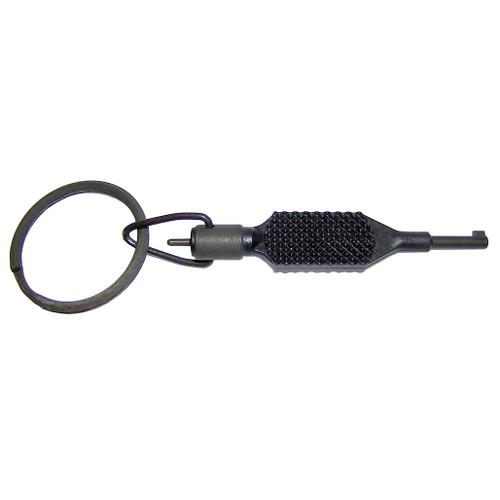 Zak Tool #9P Flat Knurl Handcuff Key (Black)