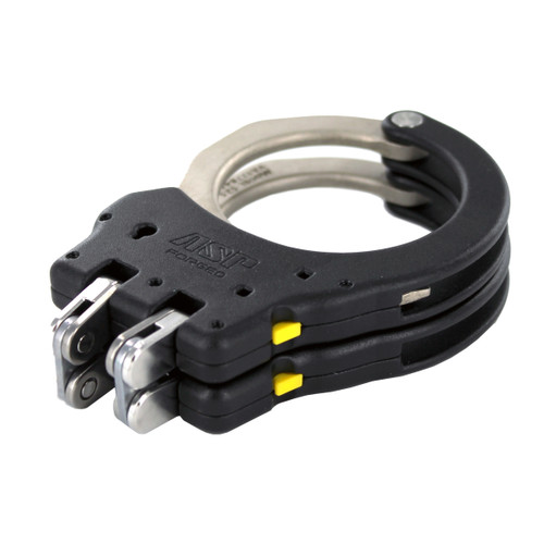 ASP Ultra Plus Hinged Handcuffs with Keyless Double Lock 56070